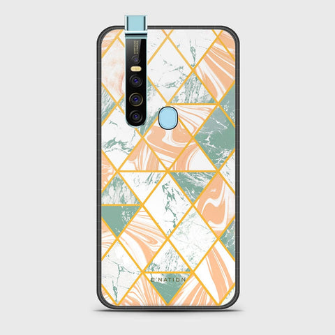 Tecno Camon 15 Pro Cover - O'Nation Shades of Marble Series - HQ Ultra Shine Premium Infinity Glass Soft Silicon Borders Case