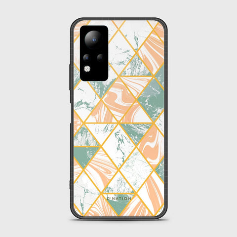 Infinix Note 11 Cover - O'Nation Shades of Marble Series - HQ Ultra Shine Premium Infinity Glass Soft Silicon Borders Case