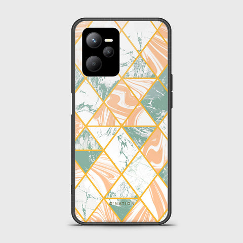 Realme Q5 Cover - O'Nation Shades of Marble Series - HQ Ultra Shine Premium Infinity Glass Soft Silicon Borders Case