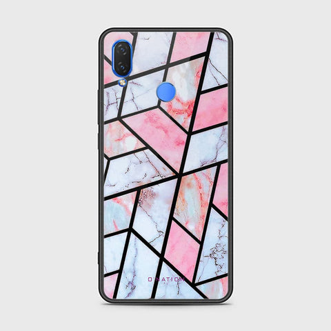 Huawei Honor 8C Cover - O'Nation Shades of Marble Series - HQ Ultra Shine Premium Infinity Glass Soft Silicon Borders Case