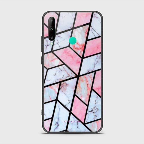 Huawei P40 lite E Cover - O'Nation Shades of Marble Series - HQ Ultra Shine Premium Infinity Glass Soft Silicon Borders Case