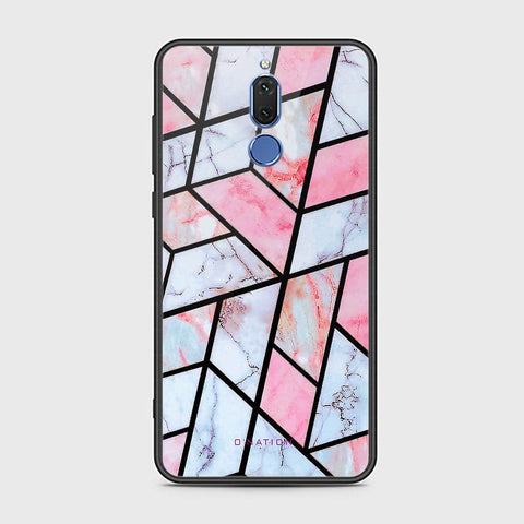 Huawei Mate 10 Lite Cover - O'Nation Shades of Marble Series - HQ Ultra Shine Premium Infinity Glass Soft Silicon Borders Case