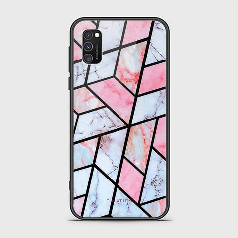 Samsung Galaxy A02s Cover - O'Nation Shades of Marble Series - HQ Ultra Shine Premium Infinity Glass Soft Silicon Borders Case