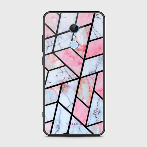 Redmi 5 Plus Cover - O'Nation Shades of Marble Series - HQ Ultra Shine Premium Infinity Glass Soft Silicon Borders Case