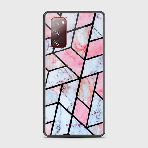 Samsung Galaxy S20 FE Cover - O'Nation Shades of Marble Series - HQ Ultra Shine Premium Infinity Glass Soft Silicon Borders Case