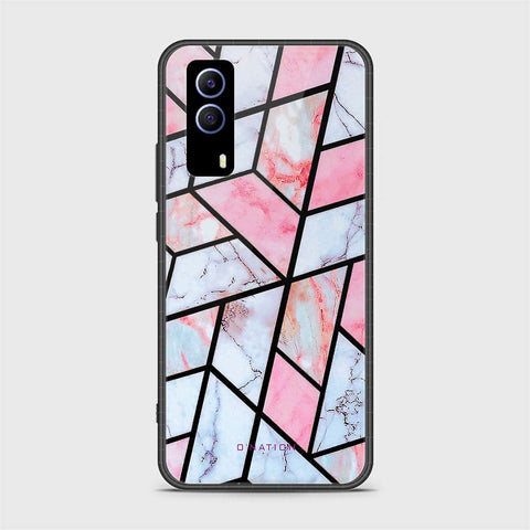 Vivo Y53s Cover - O'Nation Shades of Marble Series - HQ Ultra Shine Premium Infinity Glass Soft Silicon Borders Case