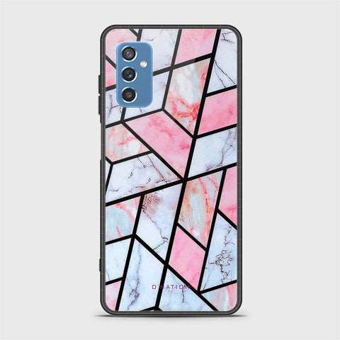 Samsung Galaxy M52 5G Cover - O'Nation Shades of Marble Series - HQ Ultra Shine Premium Infinity Glass Soft Silicon Borders Case