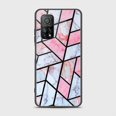 Xiaomi Mi 10T Pro Cover - O'Nation Shades of Marble Series - HQ Ultra Shine Premium Infinity Glass Soft Silicon Borders Case