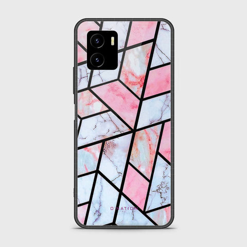 Vivo Y01 Cover - O'Nation Shades of Marble Series - HQ Ultra Shine Premium Infinity Glass Soft Silicon Borders Case