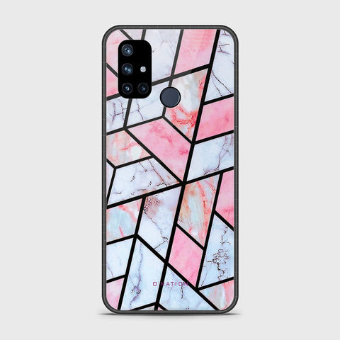 OnePlus Nord N10 5G Cover - O'Nation Shades of Marble Series - HQ Ultra Shine Premium Infinity Glass Soft Silicon Borders Case