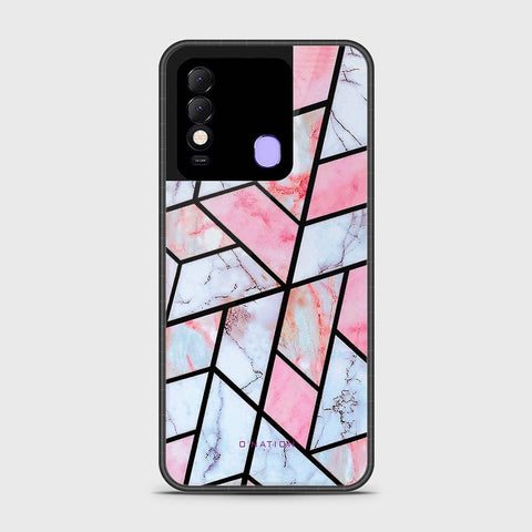 Tecno Spark 8 Cover - O'Nation Shades of Marble Series - HQ Ultra Shine Premium Infinity Glass Soft Silicon Borders Case