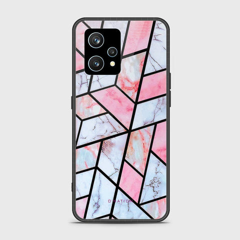 Realme 9 4G Cover - O'Nation Shades of Marble Series - HQ Ultra Shine Premium Infinity Glass Soft Silicon Borders Case