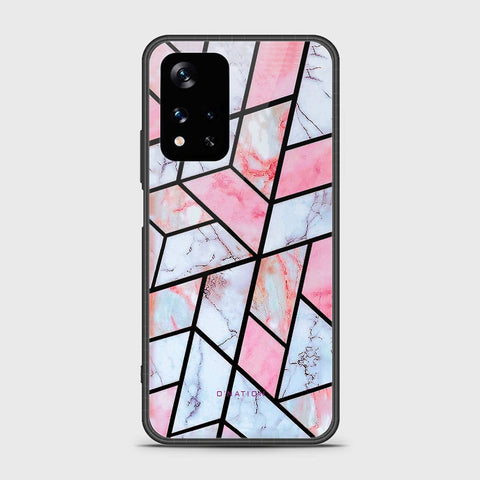 Xiaomi Poco M4 Pro 5G Cover - O'Nation Shades of Marble Series - HQ Ultra Shine Premium Infinity Glass Soft Silicon Borders Case