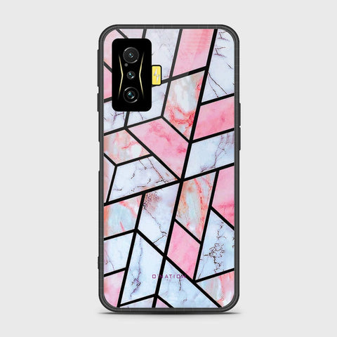 Xiaomi Poco F4 GT Cover - O'Nation Shades of Marble Series - HQ Ultra Shine Premium Infinity Glass Soft Silicon Borders Case