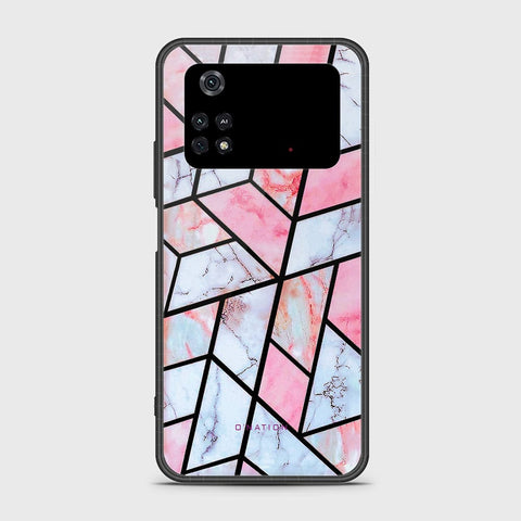 Xiaomi Poco M4 Pro 4G Cover - O'Nation Shades of Marble Series - HQ Ultra Shine Premium Infinity Glass Soft Silicon Borders Case