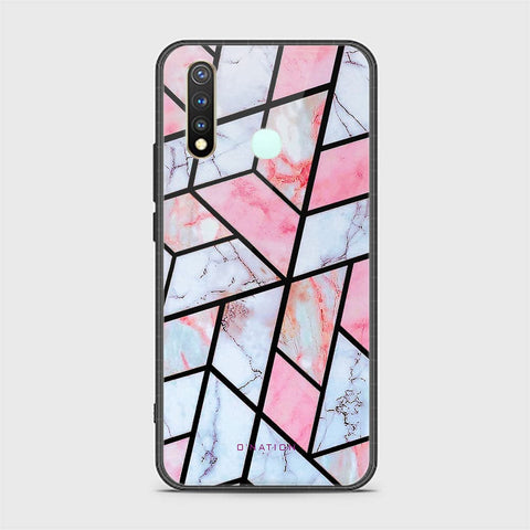 Vivo Y19 Cover - O'Nation Shades of Marble Series - HQ Ultra Shine Premium Infinity Glass Soft Silicon Borders Case