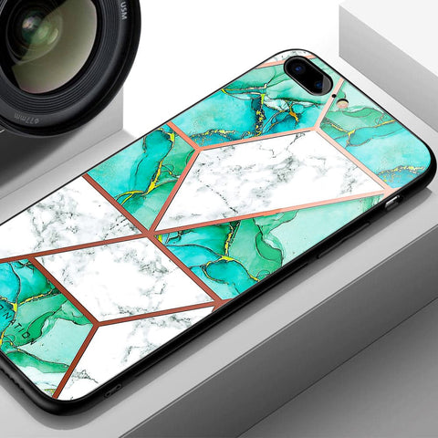 Vivo V7 Plus Cover - O'Nation Shades of Marble Series - HQ Ultra Shine Premium Infinity Glass Soft Silicon Borders Case