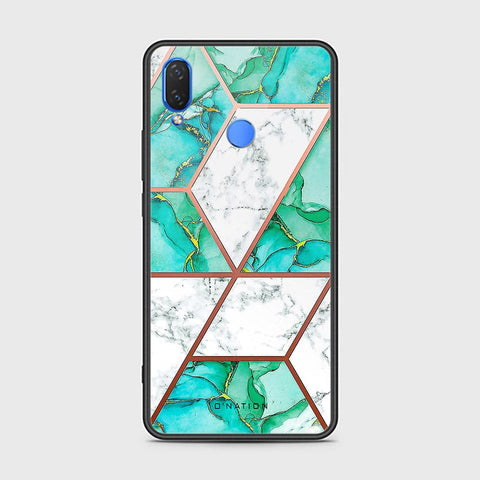 Huawei Honor 8C Cover - O'Nation Shades of Marble Series - HQ Ultra Shine Premium Infinity Glass Soft Silicon Borders Case