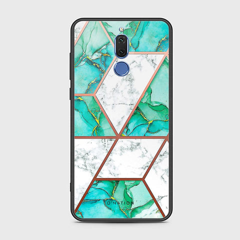 Huawei Mate 10 Lite Cover - O'Nation Shades of Marble Series - HQ Ultra Shine Premium Infinity Glass Soft Silicon Borders Case