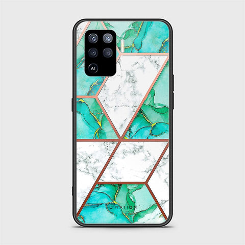 Oppo F19 Pro Cover - O'Nation Shades of Marble Series - HQ Ultra Shine Premium Infinity Glass Soft Silicon Borders Case