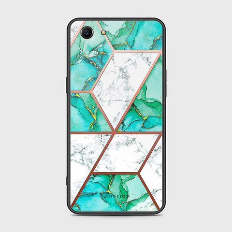 Oppo A83 Cover - O'Nation Shades of Marble Series - HQ Ultra Shine Premium Infinity Glass Soft Silicon Borders Case