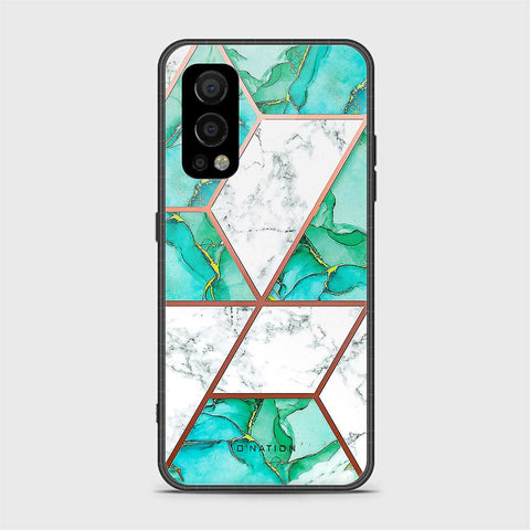 OnePlus Nord 2 Cover - O'Nation Shades of Marble Series - HQ Ultra Shine Premium Infinity Glass Soft Silicon Borders Case