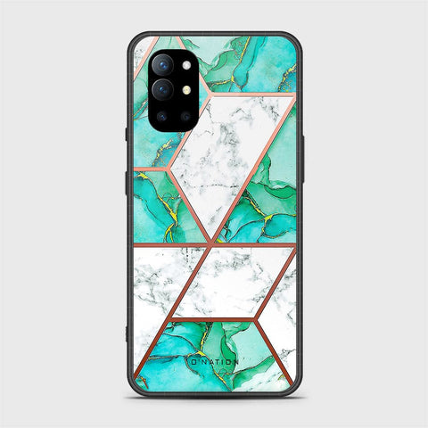 OnePlus 9R Cover - O'Nation Shades of Marble Series - HQ Ultra Shine Premium Infinity Glass Soft Silicon Borders Case