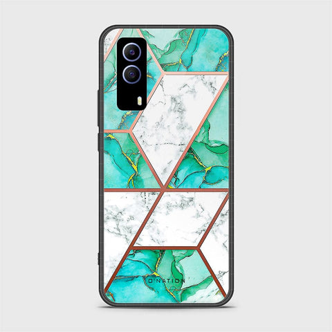 Vivo Y53s Cover - O'Nation Shades of Marble Series - HQ Ultra Shine Premium Infinity Glass Soft Silicon Borders Case