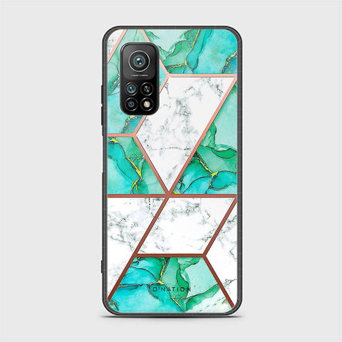 Xiaomi Mi 10T Pro Cover - O'Nation Shades of Marble Series - HQ Ultra Shine Premium Infinity Glass Soft Silicon Borders Case