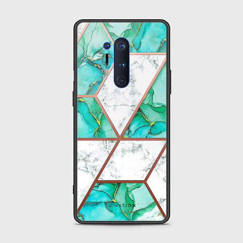 OnePlus 8 Pro Cover - O'Nation Shades of Marble Series - HQ Ultra Shine Premium Infinity Glass Soft Silicon Borders Case