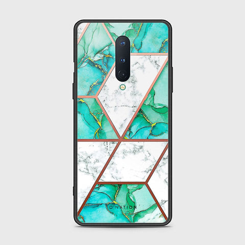 OnePlus 8 4G Cover - O'Nation Shades of Marble Series - HQ Ultra Shine Premium Infinity Glass Soft Silicon Borders Case