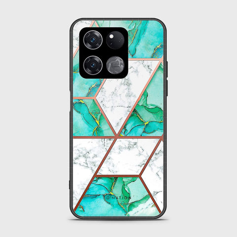 OnePlus Ace Racing Cover - O'Nation Shades of Marble Series - HQ Ultra Shine Premium Infinity Glass Soft Silicon Borders Case