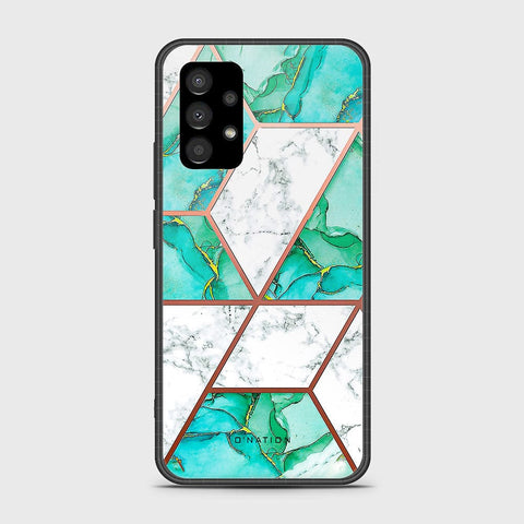 Samsung Galaxy A33 5G Cover - O'Nation Shades of Marble Series - HQ Ultra Shine Premium Infinity Glass Soft Silicon Borders Case