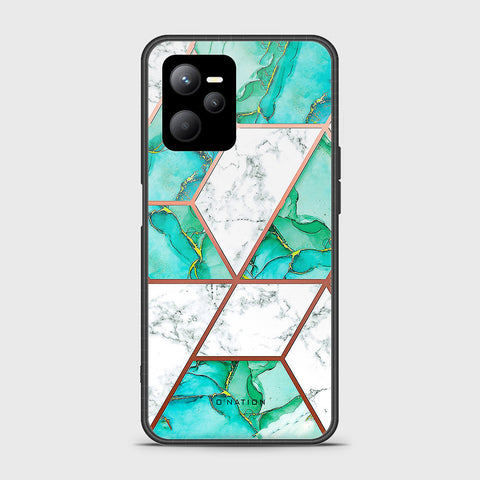 Realme Narzo 50A Prime Cover - O'Nation Shades of Marble Series - HQ Ultra Shine Premium Infinity Glass Soft Silicon Borders Case