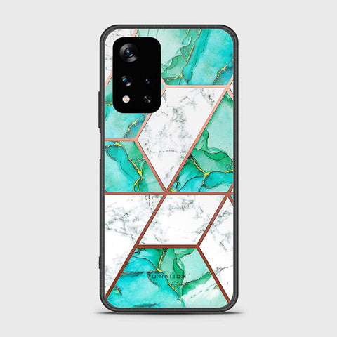 Xiaomi Poco M4 Pro 5G Cover - O'Nation Shades of Marble Series - HQ Ultra Shine Premium Infinity Glass Soft Silicon Borders Case