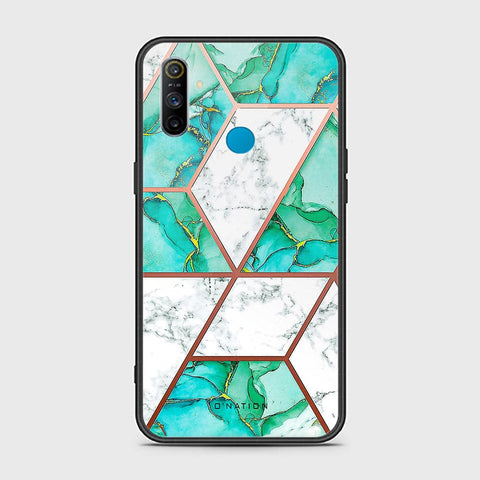 Realme 6i Cover - O'Nation Shades of Marble Series - HQ Ultra Shine Premium Infinity Glass Soft Silicon Borders Case