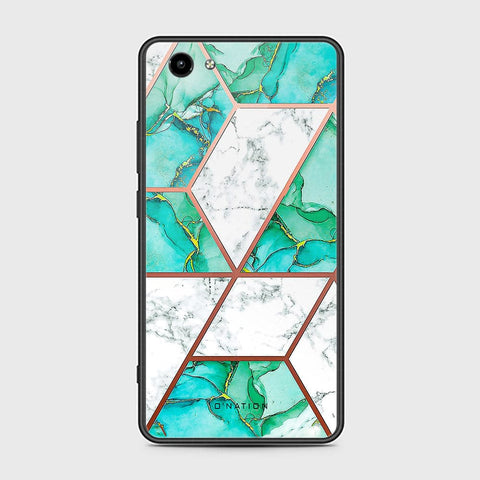 Vivo Y71 Cover - O'Nation Shades of Marble Series - HQ Ultra Shine Premium Infinity Glass Soft Silicon Borders Case