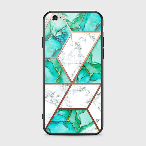 iPhone 6S / 6 Cover - O'Nation Shades of Marble Series - HQ Ultra Shine Premium Infinity Glass Soft Silicon Borders Case