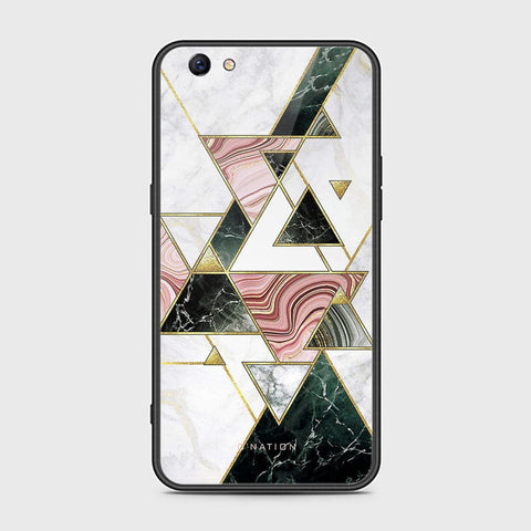 Oppo F3 Plus Cover - O'Nation Shades of Marble Series - HQ Ultra Shine Premium Infinity Glass Soft Silicon Borders Case