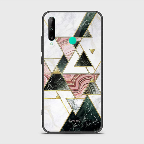 Huawei P40 lite E Cover - O'Nation Shades of Marble Series - HQ Ultra Shine Premium Infinity Glass Soft Silicon Borders Case