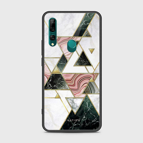 Huawei Y9 Prime 2019 Cover - O'Nation Shades of Marble Series - HQ Ultra Shine Premium Infinity Glass Soft Silicon Borders Case