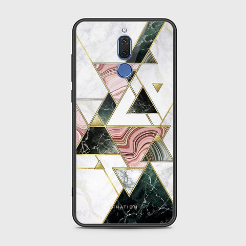 Huawei Mate 10 Lite Cover - O'Nation Shades of Marble Series - HQ Ultra Shine Premium Infinity Glass Soft Silicon Borders Case