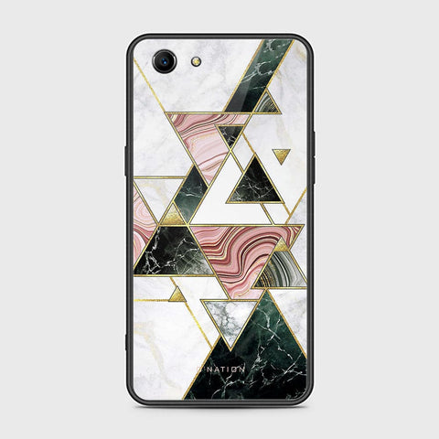 Oppo A83 Cover - O'Nation Shades of Marble Series - HQ Ultra Shine Premium Infinity Glass Soft Silicon Borders Case