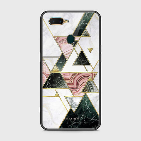 Oppo A5s Cover - O'Nation Shades of Marble Series - HQ Ultra Shine Premium Infinity Glass Soft Silicon Borders Case