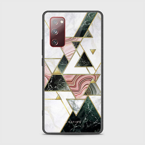 Samsung Galaxy S20 FE Cover - O'Nation Shades of Marble Series - HQ Ultra Shine Premium Infinity Glass Soft Silicon Borders Case