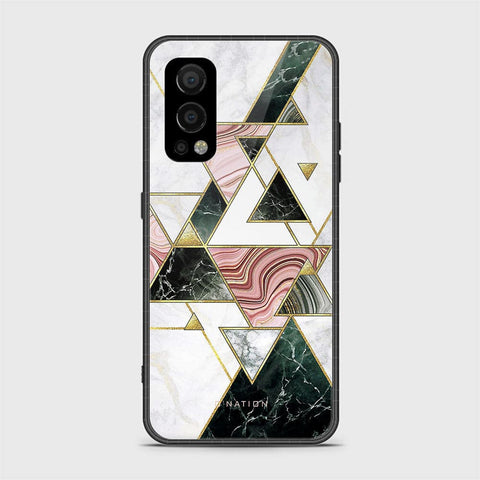 OnePlus Nord 2 Cover - O'Nation Shades of Marble Series - HQ Ultra Shine Premium Infinity Glass Soft Silicon Borders Case