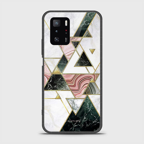 Xiaomi Poco X3 GT Cover - O'Nation Shades of Marble Series - HQ Ultra Shine Premium Infinity Glass Soft Silicon Borders Case