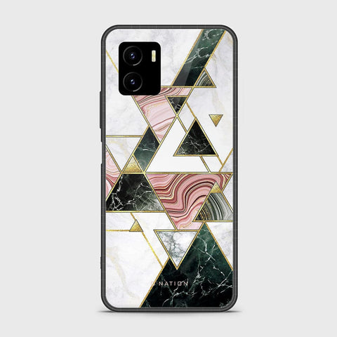 Vivo Y01 Cover - O'Nation Shades of Marble Series - HQ Ultra Shine Premium Infinity Glass Soft Silicon Borders Case