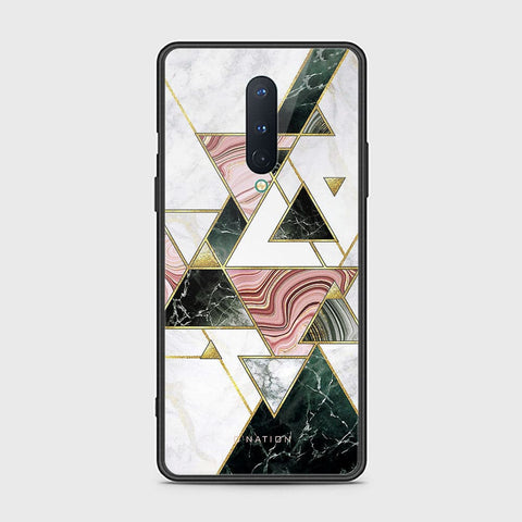 OnePlus 8 4G Cover - O'Nation Shades of Marble Series - HQ Ultra Shine Premium Infinity Glass Soft Silicon Borders Case