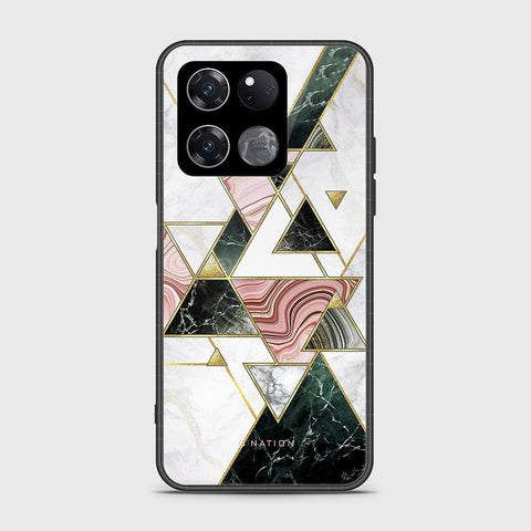 OnePlus Ace Racing Cover - O'Nation Shades of Marble Series - HQ Ultra Shine Premium Infinity Glass Soft Silicon Borders Case